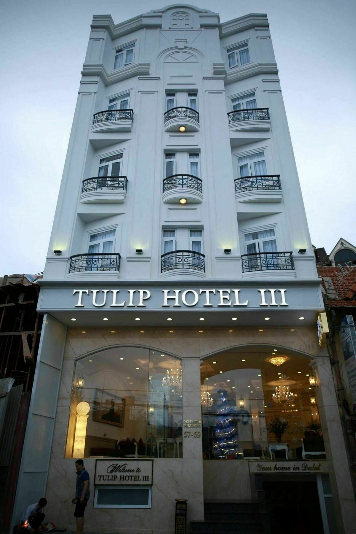 Tulip Hotel 3 Далат Экстерьер фото